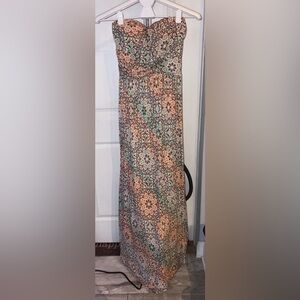 American Rag Multicolor Patterned Maxi Dress - szS (P25)